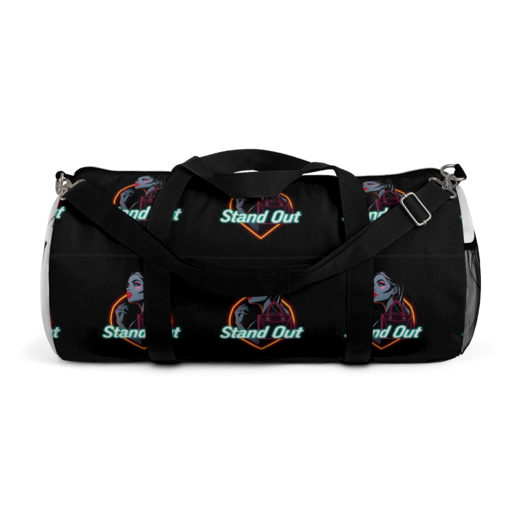 Stand Out Duffel Bag | Gym Bag, Travel Tote, Weekend Bag, Sports Bag, motivational bag