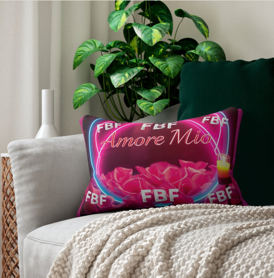 Spun Polyester Lumbar Pillow