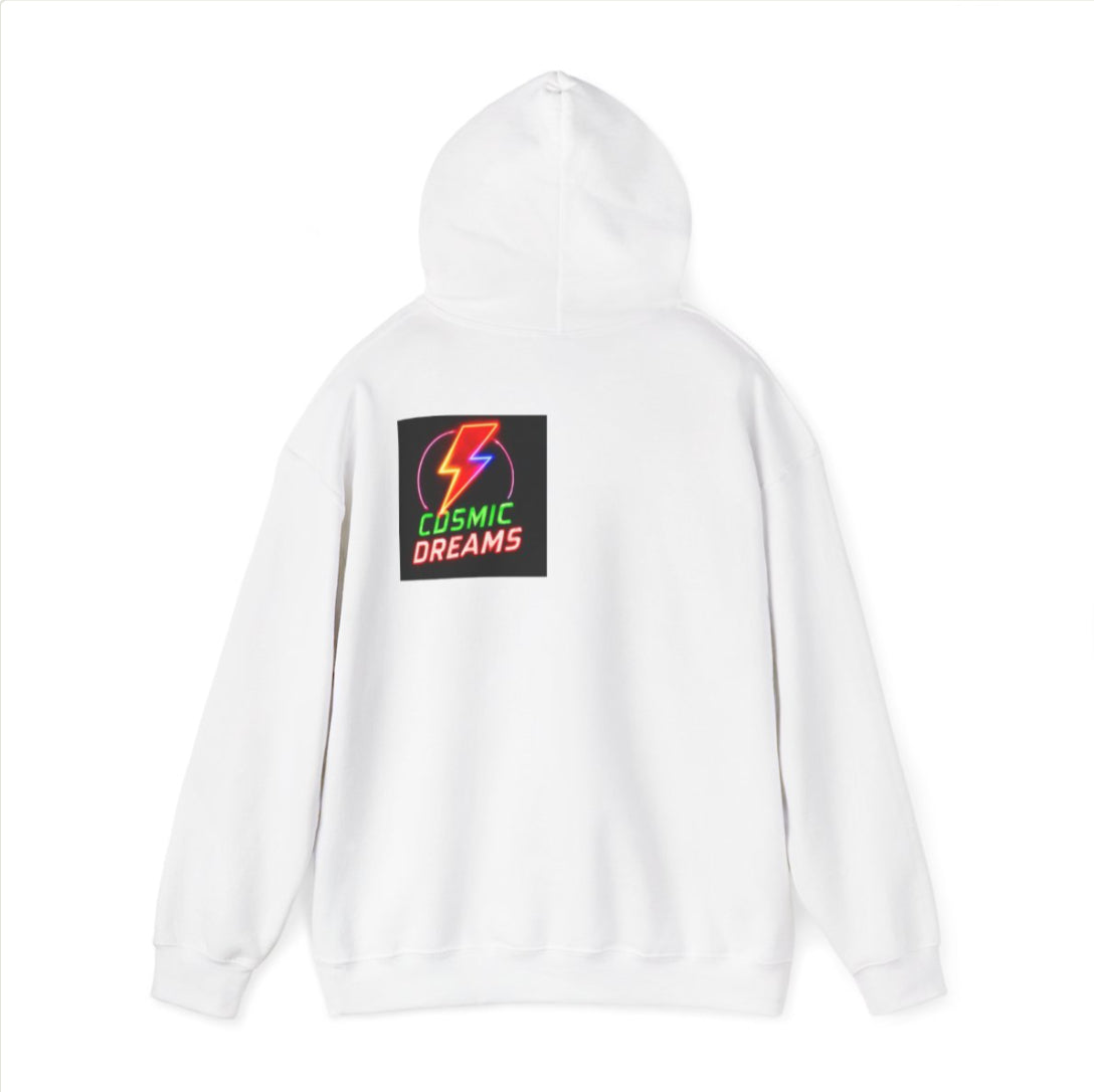 Colorful Geometric Design Hoodie, Unisex Heavy Blend Sweatshirt, Cozy Fashion, Trendy Streetwear, Gift for Him/Her, Unique Style